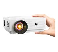ARTSEA Mini Projecteur pour iPhone - Projecteur Portable de Film Extérieur, Projecteur Vidéo Compatible HD 1080P pour Home Cinéma, Compatible avec iOS/Android