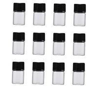 ARTSEWPLY 1 ensemble Flacon Verre Transparent de Bouteilles Vides Étanches pour Voyage pour Échantillons et Soins de Peau Facile à Transporter