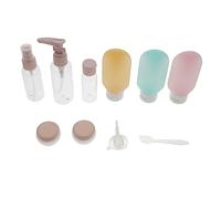 ARTSEWPLY 1 ensemble Set de Bouteilles de Voyage Rechargeables pour Cosmétiques Flacons Vides Pratiques pour Lotion Shampooing et Trousse de Toilette pour Voyager