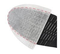 ARTSEWPLY 1 Paire de Demi-Semelles Antidérapantes en Tpr Tapis Antidérapant pour Baskets et Sandales Protection Avant-Pied Silencieuse Adhésives et Solide Usage Pluie et Talons Hauts