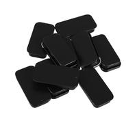 ARTSEWPLY 10 pièces Boîte Métallique Rectangulaire Petite Portable Étain avec Couvercle Coulissant Lot pour Rangement de Bonbons Chewing-gum et Petits Objets Boîte Décorative Robuste pour