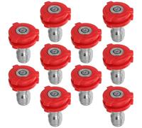 ARTSEWPLY 10 Pièces Buse Haute Pression pour Tuyau Lavage Voiture Jet Ciblé Puissant Multi-Usage Jardin et Plomberie Raccord Rapide