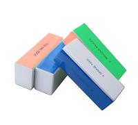 ARTSEWPLY 10 pièces Lot de Blocs Polissoirs à Ongles Éponge Douce Faces pour Manucure Professionnelle et Nail Art Accessoires Ponçage pour Ongles Naturels et Faux Outils Portables pour