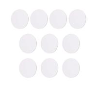 ARTSEWPLY 10 pièces Planche de Peinture à Huile Ronde Coton Lot de Support Toile pour Dessin Artistique et Création Peinture à Huile Panneau pour Étudiants et Amateurs