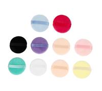 ARTSEWPLY 10 pièces Puff Cosmétique Petit Maquillage Doux Pratique pour Poudre Visage Mixte