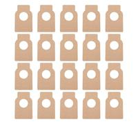 ARTSEWPLY 100 pièces Étiquettes Kraft Goulot de Bouteille de Vin Suspendues Jaune pour Cave à Vin et Marquage Facile