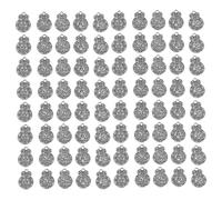 ARTSEWPLY 100 Pièces Five Element Pendant Charms Set Alloy Chinese Style Necklace Accessories For DIY Earrings And Bracelets Vintage Fortune Symbols Mix