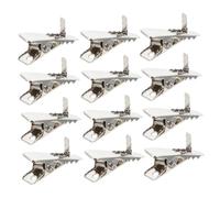 ARTSEWPLY 100 Pièces Lot de Clips pour Décoration Sapin Noël Pince Crocodile Mini Fixations Résistantes pour Ornements et Décorations de Fête