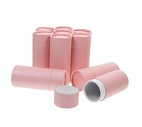 ARTSEWPLY 10pièces Boîte Ronde Vide Carton Avec Couvercle Pour Ranger Thé Et Huiles Essentielles