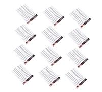 ARTSEWPLY 12 feuilles Autocollants de Sourcils Imperméables Transferts de Sourcils Temporaires pour Maquillage Facile et Rapide Outil de Façonnage pour Look Naturel