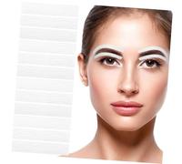 ARTSEWPLY 12 feuilles Pochoirs Sourcils Autocollants Adhésifs pour Maquillage Tatouage Sourcils et Modelage Papier Doux et Kit Pratique pour Usage Longue Durée