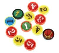 ARTSEWPLY 12pièces Lot De Aimants De Rechange Pour Tableau Entraînement Tableau De Basket-ball Petits Aimants