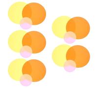 ARTSEWPLY 15 Films Correcteurs de Couleur Auto-Adhésifs PET pour Éclairage Diffuseur de Lumière Chaude Dimensions Variées Changement D’Ambiance pour Maison et Fête