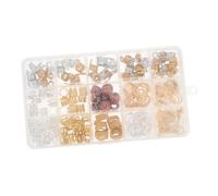 ARTSEWPLY 169 pièces Anneaux Alliage pour Dreadlocks Bijoux Cheveux Tresses avec Tubes Filigranés Accessoires Perruque pour Femmes Maintien Sûr et Décoration Stylée