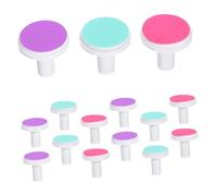 ARTSEWPLY 18 pcs Têtes de Meulage Électriques pour Bébés Tampons de Remplacement Douce et Précise pour Ongles Fragiles de Mois Accessoires de Soin des Ongles pour Nouveaux-nés et Garçon