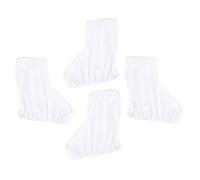 ARTSEWPLY 2 Paires Protège de Patinage Housse Élastique pour Patins à Glace et Artistiques Protection Portable Rayures pour Patins