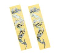 ARTSEWPLY 2 pièces Autocollants Fretboard pour Guitare Électrique et Décorations Dragon Chinois Ultra Fins Stickers Fret Sans Résidu Accessoire Guitariste pour Personnes de Tout Âge