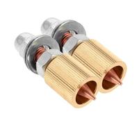 ARTSEWPLY 2 Pièces Automotive Sheet Metal Repair Clamp Heads Alloy Dent Puller Chuck For Car Body Welding Maintenance