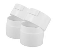 ARTSEWPLY 2 Pièces Boîte de Rangement Étanche pour Colle Extensions Cils Lot de Pots Sous Vide avec Distribution Précise Contenant Antifuite pour Matériel Faux Cils et Extensions