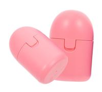 ARTSEWPLY 2 pièces Boîte de Rangement Stérilisante pour Cup Menstruelle Femme PP Protection et Stockage Hygiénique Organisateur Intime Rose