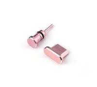 ARTSEWPLY 2 pièces Bouchons Poussière Or Rose Alliage Aluminium pour Prise Jack et Port Micro USB Compatibles Edge Honor Protection Sable et Liquide