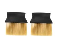 ARTSEWPLY 2 pièces Brosse de Dépoussiérage Professionnelle pour Cheveux Poils Doux Confortables Outil Pratique pour Coiffeurs Nettoyage Facile des Cheveux et Poussière Cou et Oreilles