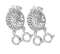 ARTSEWPLY 2 Pièces Connecteur de Collier Séparateur de Collier Multi Couches Accessoire de Bijoux pour Création pour Superposition