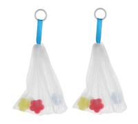 ARTSEWPLY 2 pièces Filets pour Savon Visage Poches Savon Solide Liquide Durables pour Nettoyage Facial et Formation de Mousse Accessoires Maison pour Artisanaux Cosmétiques