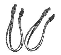 ARTSEWPLY 2 pièces Lot Sangles de Fixation Bagages Résistantes avec Boucle Bandes Réutilisables pour Transport et Camping Attaches Pratiques pour Coffre et Toit de Voiture Noir