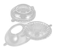 ARTSEWPLY 2 pièces Moules à Bougies Flottantes Plastique Moules DIY pour Fabrication de Bougies Flottantes Réutilisables et Faciles à Démouler Accessoires pour Créations Artisanales