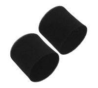 ARTSEWPLY 2 Pièces Mousse Tube Bass Reflex Cylindrique pour Haut Parleur Bouchons Poussière pour Caissons de Basses Optimisation Flux et Audio Compatible DIY et Différents Modèles