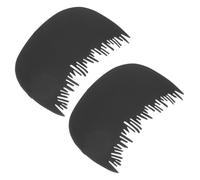 ARTSEWPLY 2 Pièces Peigne à Fibres Capillaires Portable pour Ligne de Cheveux Naturelle Doux pour Convient Hommes et Femmes Facile à Utiliser pour Volume et Densité