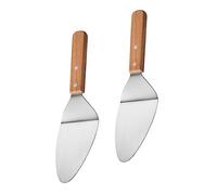 ARTSEWPLY 2 pièces Pelle Ergonomique Lot Manche Spatule Triangulaire pour Pizza Gâteau et Burger Ustensile Cuisine et Facile à Utiliser