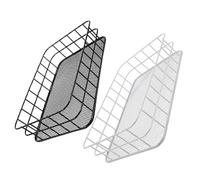 ARTSEWPLY 2 pièces Plateforme pour Hamster Fer Suspendue Escalade Délicat pour Chinchilla et Petits Rongeurs Station de Détente Multifonctionnelle pour Cage Accessoires Hamsters Noir et
