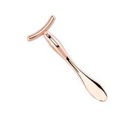 ARTSEWPLY 2 pièces Spatule Mini de Zinc avec de Massage pour Yeux Compacte et Favorise Absorption Crème et Réduit Œdème Accessoire Beauté Rose Doré
