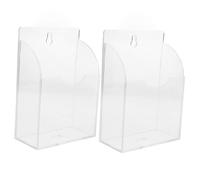 ARTSEWPLY 2 pièces Support Cuillère pour Machine à Glacons Acrylique Transparent Rangement Comptoir Polyvalent pour Cuillères et Ustensiles de Cuisine Design Moderne et Facile à Nettoyer