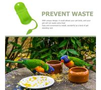 ARTSEWPLY 2 pièces Support Os de Seiche pour Perroquet Porte-légumes et Fruits Mangeoire Cage Oiseau Accessoire Volière Pratique et Décoratif