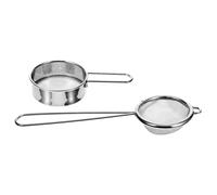 ARTSEWPLY 2 pièces Tamis à Farine Manuel Acier Inoxydable avec Maille Fine Rigide Filtre Tamis Fin pour Sucre Glace Farine et Épices pour Pâtisserie et Usage Domestique