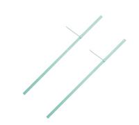 ARTSEWPLY 2 Pièces Toise Murale Garçon Fille Bleu Règle de Mesure Hauteur pour Mur Plastique Sécurisé Précise et Polyvalente pour Garçon Fille et Adultes Règle Croissance Facile à Suspendre