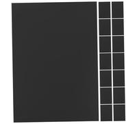 ARTSEWPLY 20 Feuilles Papier Cartonné Noir Épais Papier Art pour DIY Origami Bricolage Décoration Projets Artistiques