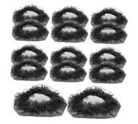 ARTSEWPLY 20 pièces Filet à Chignon Ballet Élastique pour Filles Filets Cheveux Invisibles Accessoires Coiffure Pratiques pour Danse Infirmières et Usage Quotidien