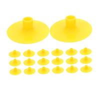 ARTSEWPLY 20 pièces Flèches Ventouse Caoutchouc Légères pour Garçon Fille Embouts Doux Sécurisés pour Jeux de Tir Plein Air et Coordination Main-œil