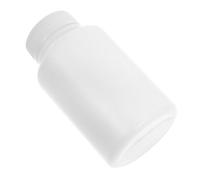 ARTSEWPLY 20 Pièces Lot de Flasques Plastiques Blanches avec Bouchon Étanche Bouteilles Capsules et Protection Lumière Rangement Sécurisé pour Médicaments et