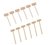 ARTSEWPLY 20 pièces Mini Marteaux Mallette Solide Jouets Éducatifs Marteau à Frapper Créatif pour Coordination Main-œil Garçon Fille