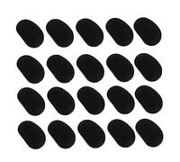 ARTSEWPLY 20Paires Nez Silicone Pour Lunettes Accessoires Antidérapants Pour Montures De Lunettes Soleils Couleur Noire