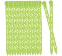 ARTSEWPLY 20pièces Tiges Permanente Cheveux Fluffy Pour Racine Outil De Coiffure Sans Dommage Adapté Cheveux Courts Et Longs Curlers Salon Et Usage Maison Vert