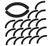 ARTSEWPLY 24 pièces Recharges Recourbe Cils Caoutchouc Durable Coussins de Remplacement Universels pour Recourbe Cils Pads de Forme Confortable pour Rehaussement des