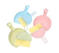 ARTSEWPLY 3 Ensembles Kit de Nettoyage Mini Balai Pelle pour Cage Hamster et Petits Animaux avec Anneau de Suspension Accessoires pour Enclos Cochon et Hamsters Nains