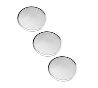 ARTSEWPLY 3 pièces Lot Plaques Rondes Aluminium pour Pizza Cuisson Résistante et Réutilisable pour Four et Pâtisserie Démoulage Facile et Nettoyage Rapide