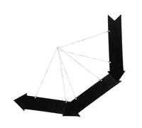 ARTSEWPLY 3 Pièces Panneaux Flèches à Suspendre Tableau Directionnel Effaçable pour Mur Craie pour Mariages et Décoration Intérieure